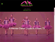 Tablet Screenshot of aandkdanceandacro.net